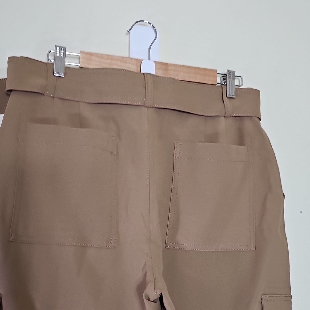 Banana Republic Tan Cargo Women's Pants with Relaxed Fit Size 10L - Picture 11 of 14